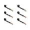 Tie 4 Safe 2" x 10' Wheel Lasso Lift Strap w/ Flat Snap Hook Tow Dolly Black, 6PK TWS21-2510-M3-BLK-C-6 - alternate 1
